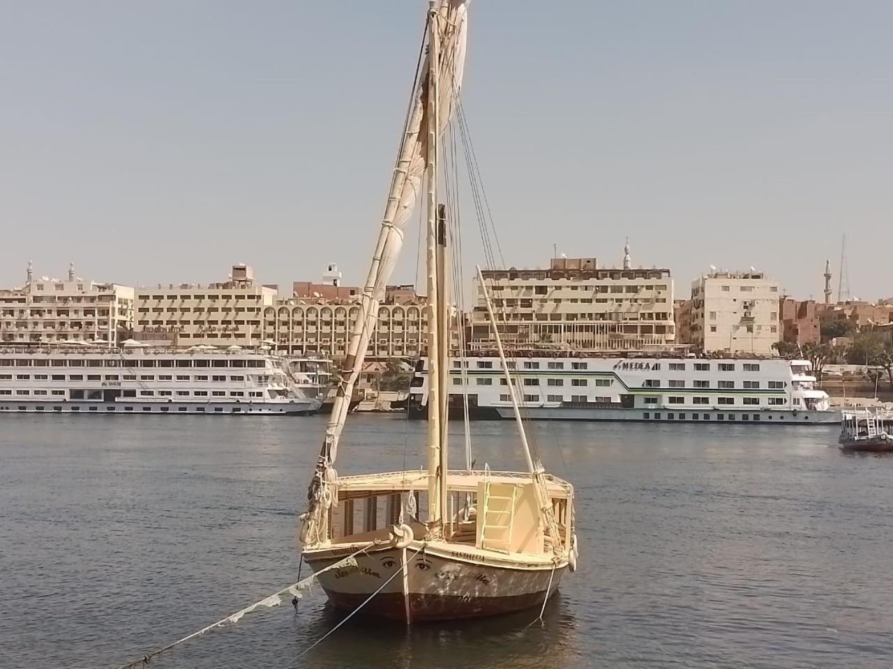 Nile Felucca Adventure Hotel Aswan Eksteriør billede